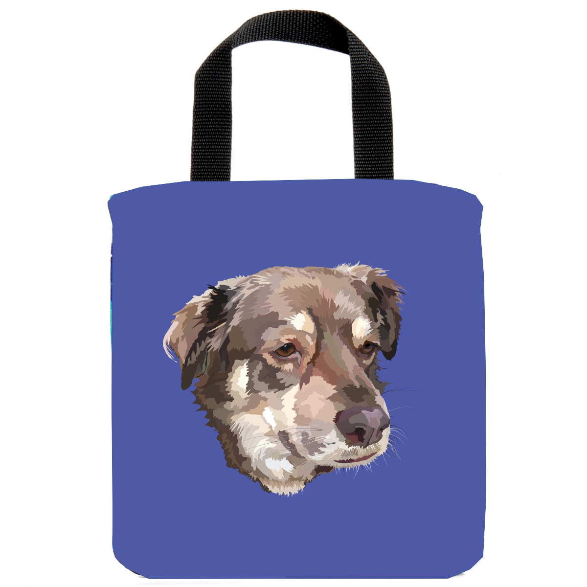 Austrailan-Shepard-Dog-Blue-Mini-Tote Bag Austrailan-Shepard-Dog-Blue-Mini-Tote Bag