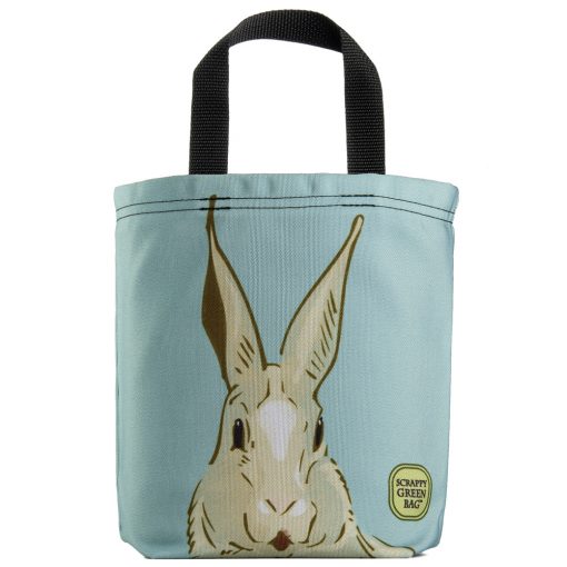 The Bunny Rabbit Kids Tote-aqua is cute and functional.