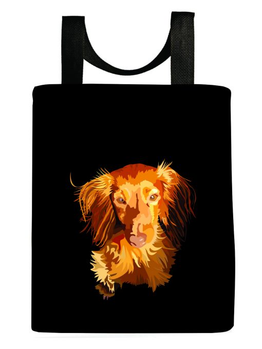 dog-dachshund-weiner-dog-reuseable-tote-washable dog-dachshund-weiner-dog-reuseable-tote-washable