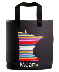 Minnesota mean grocery bag with 27" handles